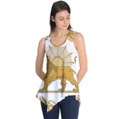 Lion & Sun Emblem Of Persia (iran) Sleeveless Tunic by abbeyz71