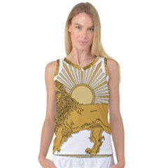 National Emblem Of Iran, Provisional Government Of Iran, 1979-1980 Women s Basketball Tank Top by abbeyz71