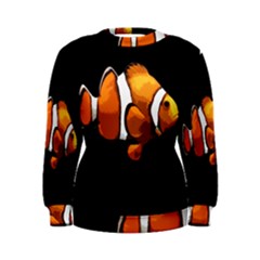 Clown Fish Women s Sweatshirt by Valentinaart