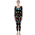 Candy pattern Long Sleeve Catsuit View1