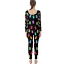 Candy pattern Long Sleeve Catsuit View2