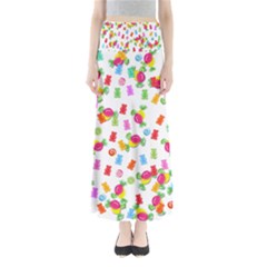 Candy Pattern Maxi Skirts by Valentinaart