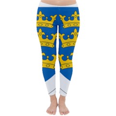 Lordship Of Ireland Coat Of Arms, 1177-1542 Classic Winter Leggings by abbeyz71
