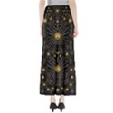 Lace Of Pearls In The Earth Galaxy Pop Art Maxi Skirts View2