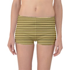 Lines Pattern Boyleg Bikini Bottoms by Valentinaart