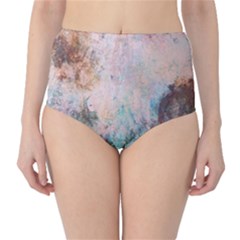 Cold Stone Abstract High-waist Bikini Bottoms by digitaldivadesigns