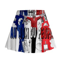 Marine Le Pen Mini Flare Skirt