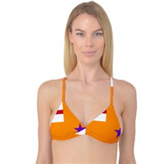 Flag Of The Orange Order Reversible Tri Bikini Top by abbeyz71
