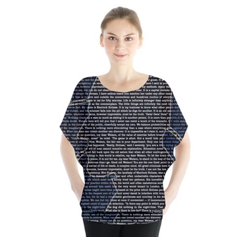 Sherlock Quotes Blouse by Mariart