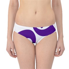 Hindu Om Symbol (purple) Hipster Bikini Bottoms by abbeyz71