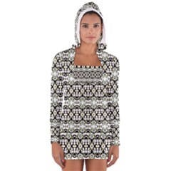 Abstract Camouflage Women s Long Sleeve Hooded T-shirt by dflcprints