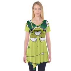 The Most Ugly Alien Ever Short Sleeve Tunic  by Catifornia