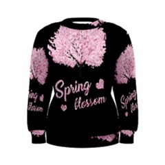 Spring Blossom  Women s Sweatshirt by Valentinaart