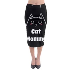 Love My Cat Mommy Midi Pencil Skirt by Catifornia