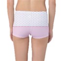 Love Polka Dot White Pink Line Reversible Bikini Bottoms View4