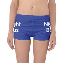 Night Bus New Blue Reversible Bikini Bottoms by Mariart