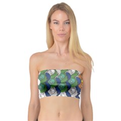Rainbow Fish Bandeau Top by Mariart