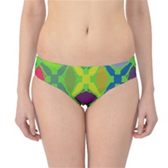 Abstract Pattern Background Design Hipster Bikini Bottoms by Nexatart