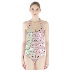 Gut Story Halter Swimsuit by Mariart