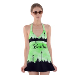 Berlin Halter Swimsuit Dress by Valentinaart