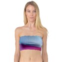Light Means Net Pink Rainbow Waves Wave Chevron Red Bandeau Top View1