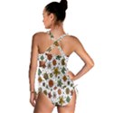 Flower Floral Sunflower Rose Pattern Base Tankini View2