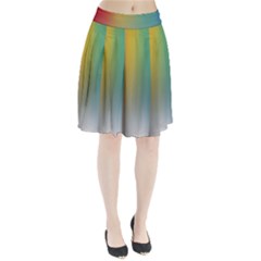 Rainbow Flag Simple Pleated Skirt