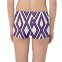 Diamond Key Stripe Purple Chevron Boyleg Bikini Bottoms View2