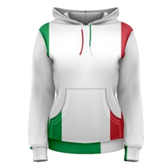 National Flag Of Italy  Women s Pullover Hoodie by abbeyz71