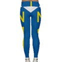 South Africa National Route N1 Marker Classic Yoga Leggings View2
