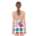 Brights Pastels Bubble Balloon Color Rainbow Halter Swimsuit Dress View2