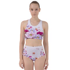 Sweet Flowers Bikini Swimsuit Spa Swimsuit  by BangZart