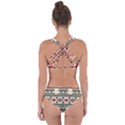 Tribal Pattern Criss Cross Bikini Set View2