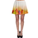 Autumn Leaves Colorful Fall Foliage Skater Skirt View1