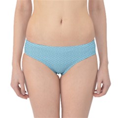 Blue Pattern Hipster Bikini Bottoms