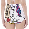 I Love Unicorn  High-Waisted Bikini Bottoms View2