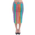 Colorful striped background Midi Pencil Skirt View1