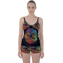 The Art Links Pi Tie Front Two Piece Tankini by BangZart