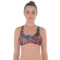 Art Color Dark Detail Monsters Psychedelic Got No Strings Sports Bra by BangZart