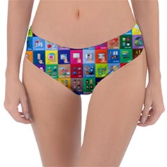 Exquisite Icons Collection Vector Reversible Classic Bikini Bottoms by BangZart
