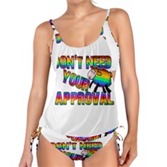 Dont Need Your Approval Tankini Set by Valentinaart