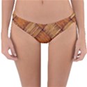 Vector Square Texture Pattern Reversible Hipster Bikini Bottoms View1
