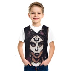 Voodoo  Witch  Kids  Sportswear by Valentinaart