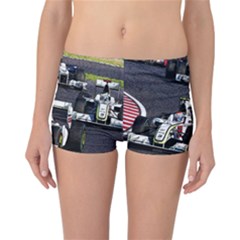 Formula 1 Reversible Boyleg Bikini Bottoms by Valentinaart