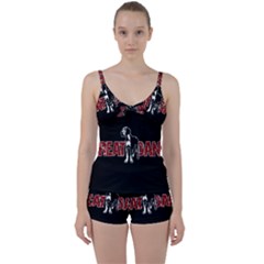 Great Dane Tie Front Two Piece Tankini by Valentinaart