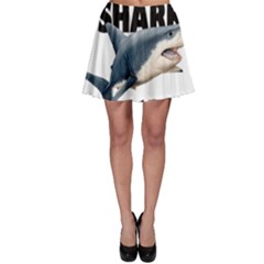 The Shark Movie Skater Skirt by Valentinaart