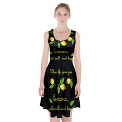When Life Gives You Lemons Racerback Midi Dress by Valentinaart