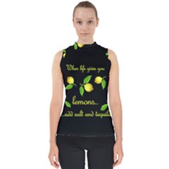 When Life Gives You Lemons Shell Top by Valentinaart
