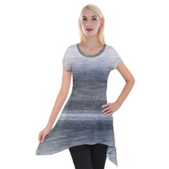 Ombre Short Sleeve Side Drop Tunic by ValentinaDesign