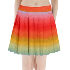 Ombre Pleated Mini Skirt by ValentinaDesign